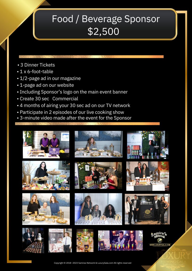Food | Drink Sponsorship Package - Image 2