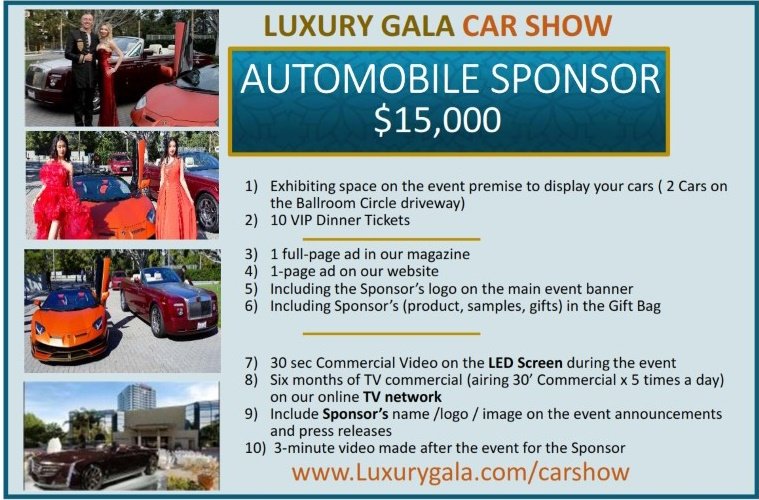 Automobile Sponsorship Package - Image 9