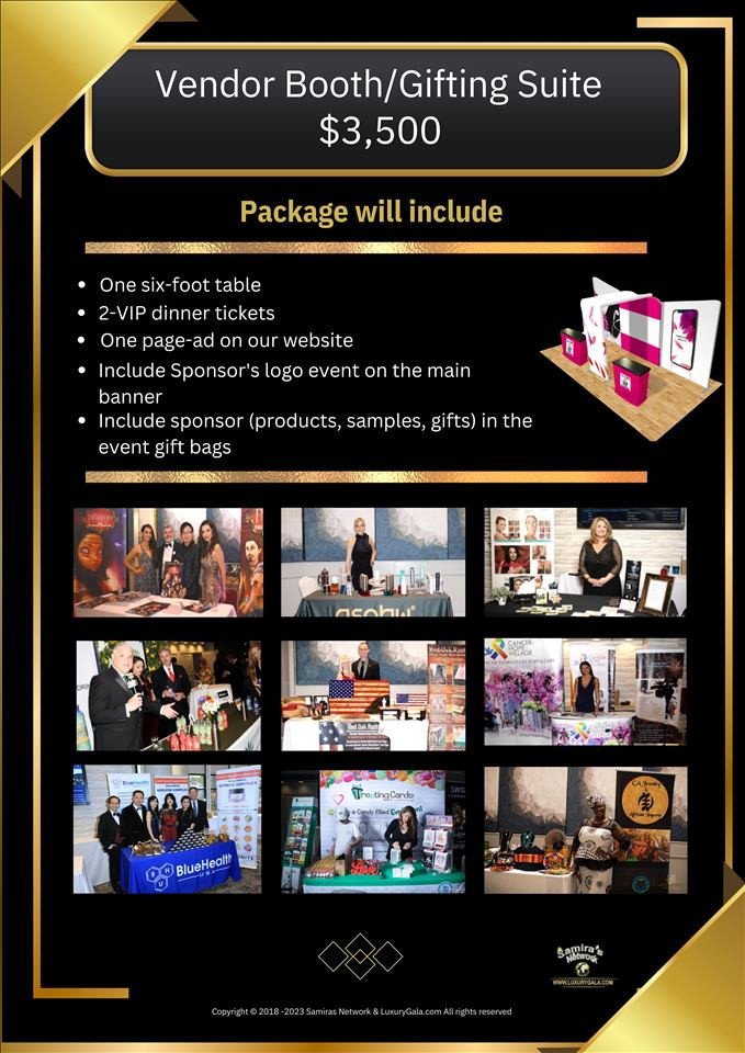 Vendor Booth/Gifting Suite Sponsorship Package - Image 2