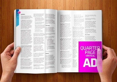 Full Color Quarter Page (Vertical)